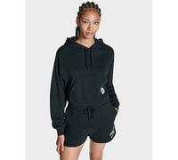 Converse Chuck Taylor All Star Cropped Hoodie Polyester For Women In Black, Size XL