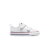 Converse Chuck Taylor All Star Easy-On Canvas Low-Top Shoe For Kids In White, Size 9 White 9
