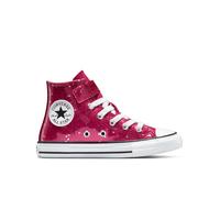 Converse Chuck Taylor All Star Easy-On Glitter High-Top Shoe Canvas For Kids In Pink, Size 10.5