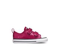 Converse Chuck Taylor All Star Glitter Easy On Low-Top Shoe Canvas For Kids In Pink, Size 4 Pink 4