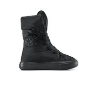 Converse Chuck Taylor All Star Elements Boot High-Top Shoe Polyester For Women In Black, Size 10.5 Black 10.5