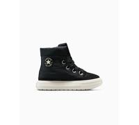 Converse Chuck Taylor All Star Elements Boots High-Top Shoe Polyester For Kids In Black, Size 4.5