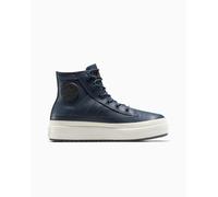Converse Chuck Taylor All Star Equip Waterproof High-Top Shoe Leather In Indigo, Size 8.5