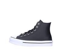 Converse Shoes (High-top Trainers) Chuck Taylor All Star Eva Lift Leather Foundation Hi in Black 4.5