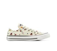 Converse Chuck Taylor All Star Floral Embroidery Low-Top Shoe Canvas For Women In Brown, Size 9.5