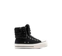 Converse Chuck Taylor All Star Fold-Over Lift Platform XHi Faux Fur sneakers - Black 5.5-6.5-7.5-8-9.5