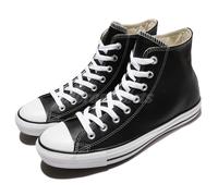 Converse Chuck Taylor All Star Hi Black Leather Men Unisex Shoes Sneaker 132170C