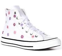 Converse Chuck Taylor All Star Hi Junior Girl's Boy's Trainer White UK 3 - 7