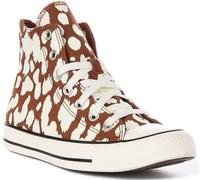 Converse Chuck Taylor All Star Hi Slip Womens Canvas Trainers White Fruit UK 3-8