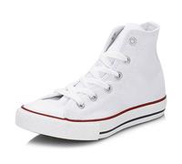 Converse Unisex Kids Youths Chuck Taylor All Star Hi Trainers, Optical White, 12 UK Child