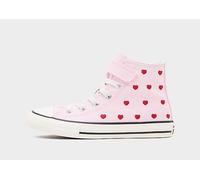Converse Pink Chucks in Love All Star Hi 1V Girls Junior Trainers UK 1 (EU 33)