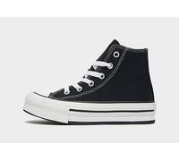 Converse Black All Star Eva Lift Hi Girls Junior Trainers UK 12