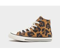Converse Chuck Taylor All Star Leopard High-Top Shoe Canvas For Kids In Brown, Size 1 Brown 1