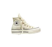 Converse Chuck Taylor All Star High Top Platform Elevated Materials Sneaker, Golden View Egret Black, 4 UK