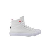 Converse Chuck Taylor All Star II Hi Shield Mens White Plimsolls Textile - Size UK 3.5