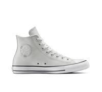 Converse Chuck Taylor All Star Leather High-Top Shoe In Grey, Size 6 Grey 6