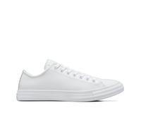 Converse Chuck Taylor All Star Leather Low-Top Shoe In White, Size 4.5 White 4.5