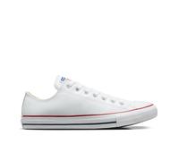 Converse Chuck Taylor All Star Leather Low-Top Shoe In White, Size 6.5 White 6.5