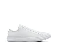 Converse Shoes (Trainers) ALL STAR MONOCHROME CUIR OX in White 6