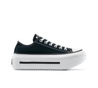 Converse Women's Chuck Taylor All Star Lift Double Stack Sneaker, Black/White/Black, 5 Women/3 Men