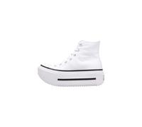 Converse Chuck Taylor All Star Lift Double Stack Platform Hi Code A12976C White, White, 4 UK