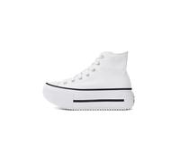 Converse Chuck Taylor All Star Lift Double Stack Platform Hi Code A12976C White, White, 4 UK