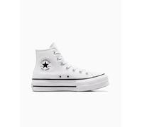 Converse Chuck Taylor All Star Lift Platform High-Top Shoe Canvas For Women In White, Size 5