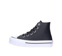 Converse / Children's Shoes (High-top Trainers) Chuck Taylor All Star Eva Lift Leather Foundation Hi in Black 13.5 kid