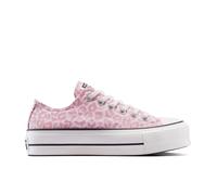 Converse Chuck Taylor All Star Lift Platform Leopard Low-Top Shoe Canvas For Women In Pink, Size 5.5 Pink 5.5