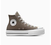 Converse Chuck Taylor All Star Lift Women's Lace Up Canvas Sneaker, Charcoal/White/Black, 5 UK