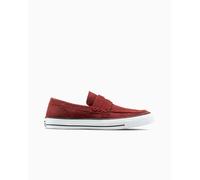 Converse Chuck Taylor All Star Loafer High-Top Shoe Suede In Red, Size 5