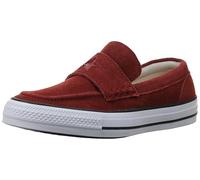 Converse Chuck Taylor All Star Loafer unisex-adult Laced Shoes, MAROON, 6.5 UK