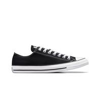 Converse Wide Fit Ox Trainers - Black, Black, Size 7, Women Black