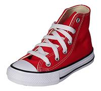 Converse Ashi Core Kids Lace Up High Top Trainers In Red Size UK 10 - 2