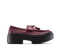 Converse Chuck Taylor All Star Lugged Heel Loafer Platform Leather Low-Top Shoe For Women In Red, Size 6.5 Red 6.5