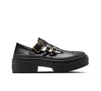 Converse Chuck Taylor All Star Lugged Heel Mary Jane Platform Low-Top Shoe Leather For Women In Black, Size 10.5 Black 10.5