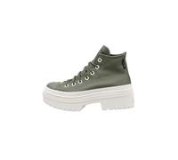 Converse Shoes (High-top Trainers) CHUCK TAYLOR ALL STAR LUGGED HEEL WATERPROOF in Green 7.5