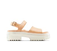 Converse Chuck Taylor All Star Lugged Heel Sandal Low-Top Shoe Leather For Women In Brown, Size 5 Brown 5