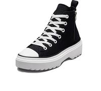 CONVERSE Chuck Taylor All Star Lugged Lift Sneaker, Black/Black/White, 7 UK