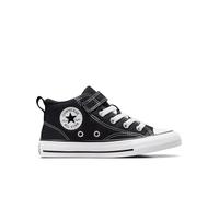 Converse Chuck Taylor All Star Malden Street Canvas Easy-On Mid Shoe For Kids In Black, Size 13.5