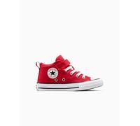 Converse Chuck Taylor All Star Malden Street Canvas Easy-On Mid Shoe For Kids In Red, Size 3