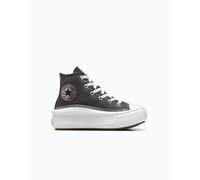 Converse Chuck Taylor All Star Move Glitter High-Top Shoe Canvas For Kids In Grey, Size 10.5