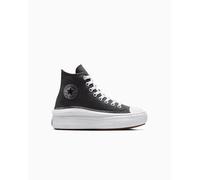Converse Chuck Taylor All Star Move Glitter High-Top Shoe Canvas For Kids In Grey, Size 5
