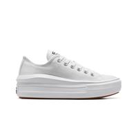 Converse Chuck Taylor All Star Move Platform Low-Top Shoe Canvas For Women In White, Size 8 White 8
