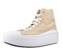 Converse Chuck Taylor All Star Move Unisex-Child Shoes (Big Kid), Coastal Dune White, 3.5 UK