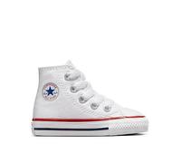Converse Chuck Taylor All Star Ox Infant Unisex Trainers -White, White, Size 10 Younger White
