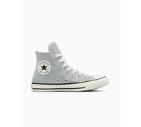 Converse Chuck Taylor All Star Sparkle High-Top Shoe Faux Leather In Grey, Size 4