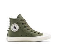 Converse Chuck Taylor All Star Spikes High-Top Shoe Canvas For Women In Green, Size 6.5 Green 6.5