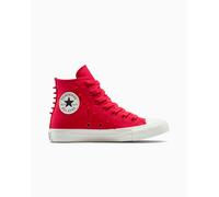 Converse Chuck Taylor All Star Spikes High-Top Shoe Canvas For Women In Red, Size 13