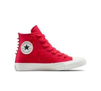 Converse Chuck Taylor All Star Spikes Unisex High Top Sneaker, red, 3 UK